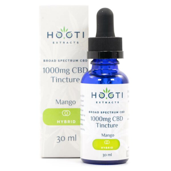 1000mg Hybrid CBD Tinctures (Hooti Extracts) - Image 5