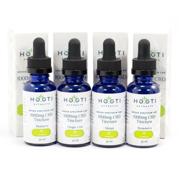 Alternative view of 1000mg Hybrid CBD Tinctures (Hooti Extracts)