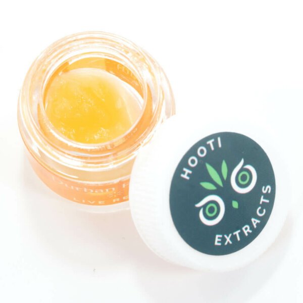 Alternative view of Durban Poison Live Resin (Hooti Extracts)