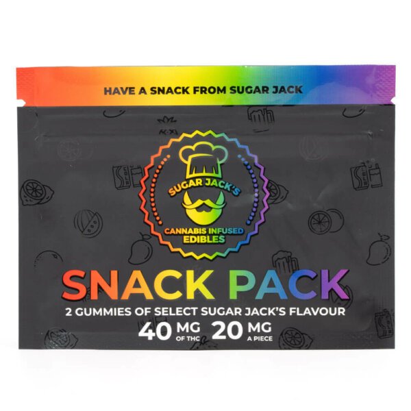 40mg THC Snack Pack (Sugar Jack’s)