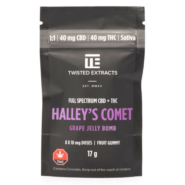 80mg 1:1 Jelly Bombs (Twisted Extracts) - Image 5