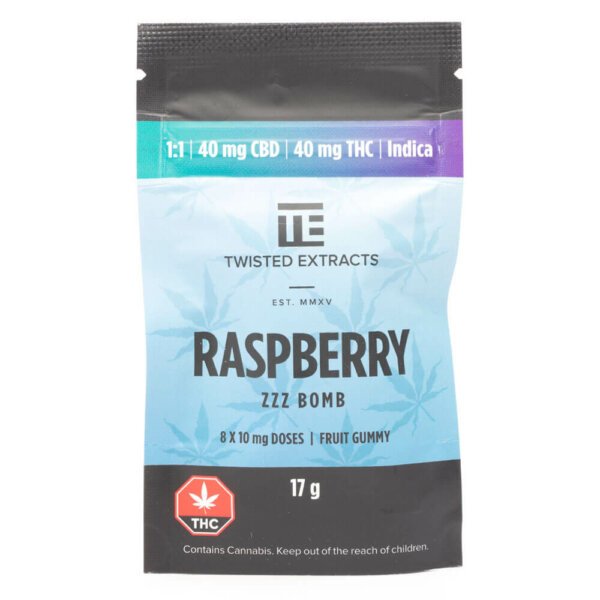 80mg 1:1 Jelly Bombs (Twisted Extracts) - Image 6