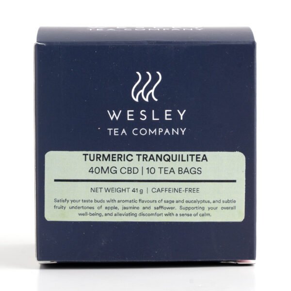 40mg CBD Tumeric Tranquilitea (Wesley Tea Co.)